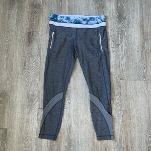 Lululemon Inspire Tight leggings size 10 in gray workout pants